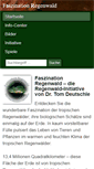 Mobile Screenshot of faszination-regenwald.de